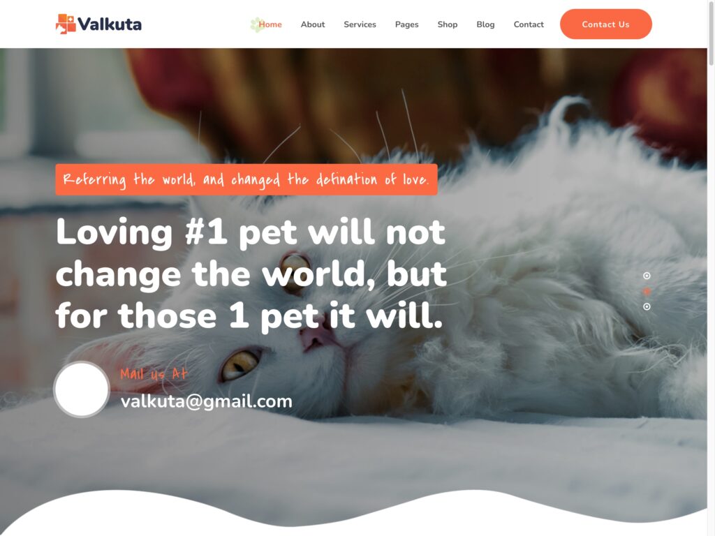 Pet Shop Web Template - Engaging Online Store Demo